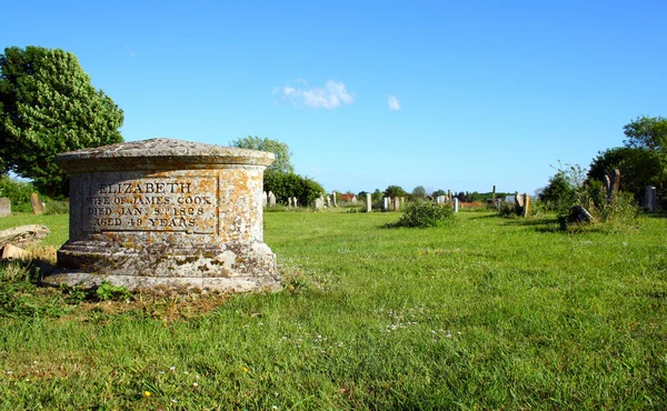Пам'ятник Елізабет Кук (могила ) — стокове фото