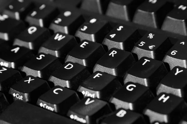 stock image Black keyboard