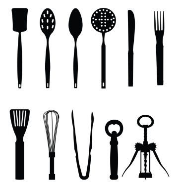 Kitchen equipments clipart