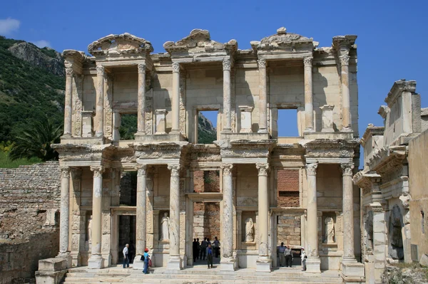 Biblioteca Celso a Efeso — Foto Stock