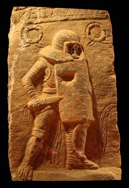 Ancient Gladiator relief — Stock Photo, Image