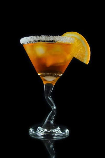 Orange martini drink — Stockfoto