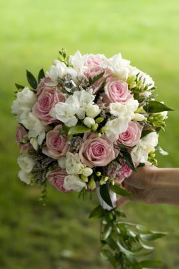 Wedding bouquet clipart