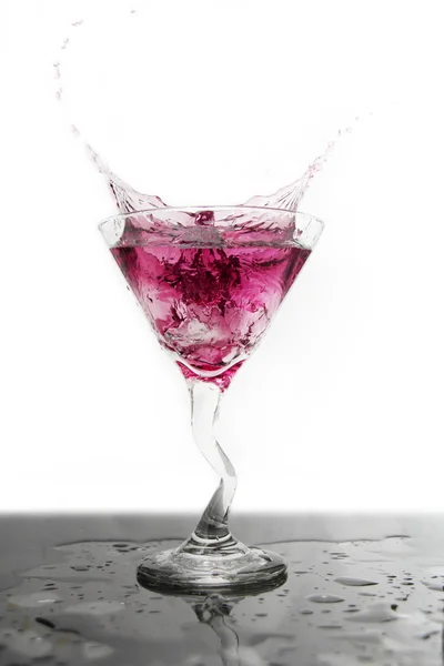Martini boisson éclaboussure — Photo