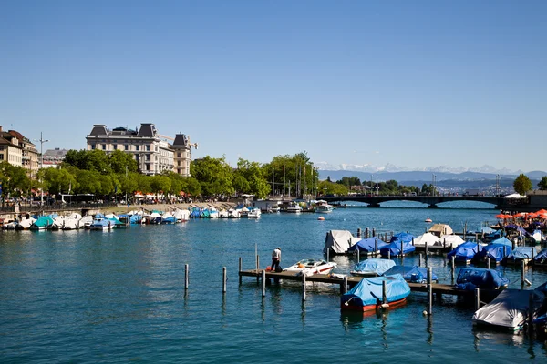 Zurich Lake — Stock Photo, Image