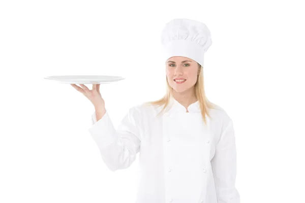 stock image Woman chef