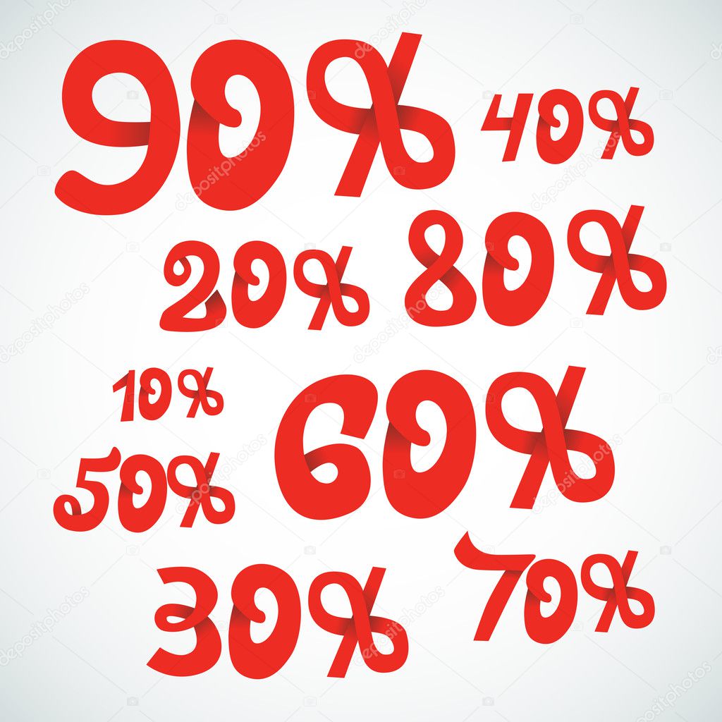 Vector discount percents