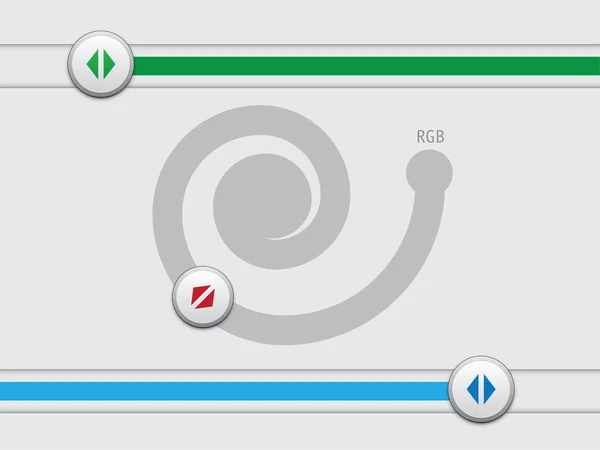 Knop pictogrammenset — Stockvector