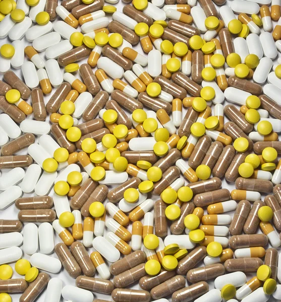 Pillole di sfondo — Foto Stock