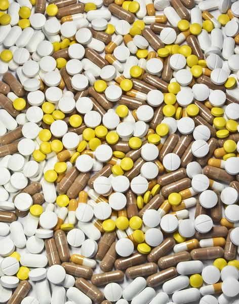 Píldoras de fondo — Foto de Stock