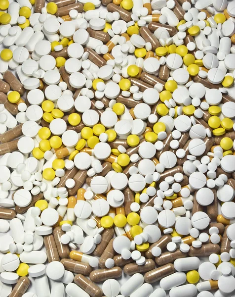 Pillole di sfondo — Foto Stock