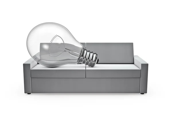 Couch bulb — Stock Photo, Image