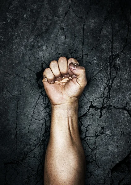 Protest fist — Stock Photo, Image
