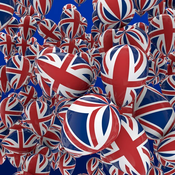 Palloncini britannici — Foto Stock