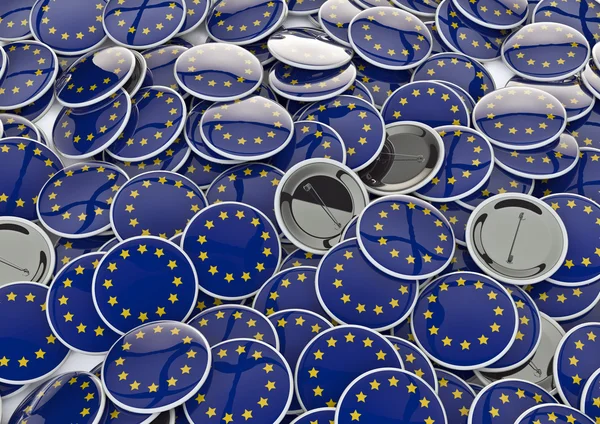Placas de la UE — Foto de Stock