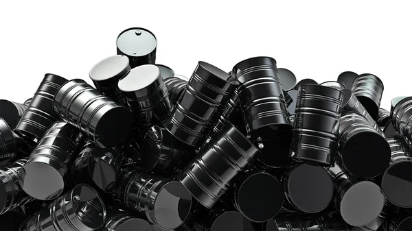 Oil drums pile — Stock Photo, Image
