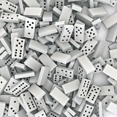 Domino background clipart