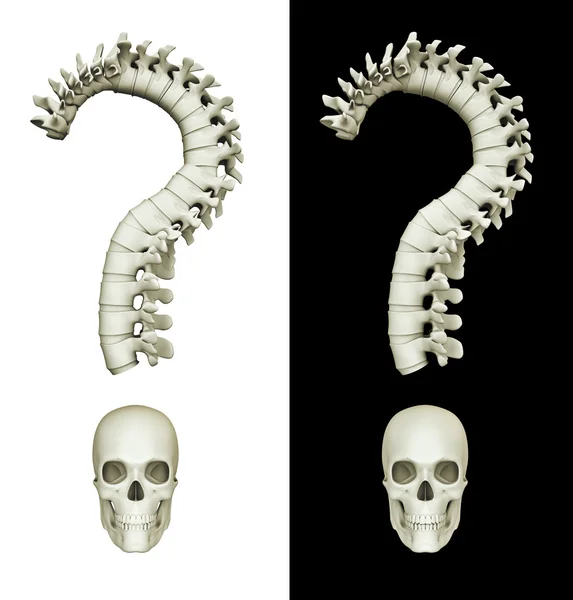 stock image Question of life or death
