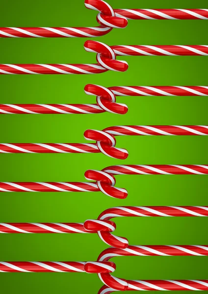 Candy cane steh — Stock fotografie