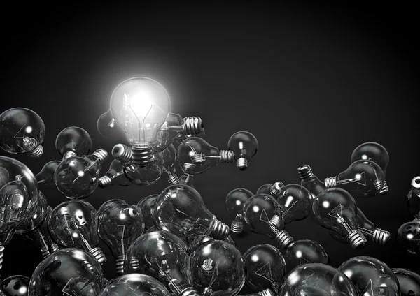 One bulb to rule them all — Stock Photo, Image