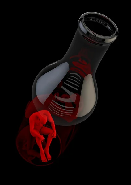 La vita nella bottiglia — Foto Stock