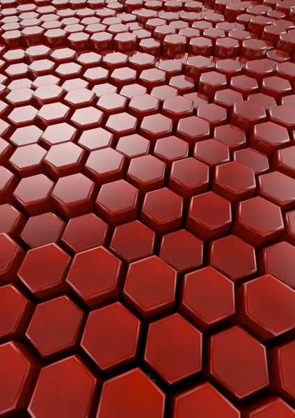 Hexagons arrière-plan — Photo