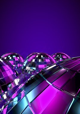 Disco nightlife clipart