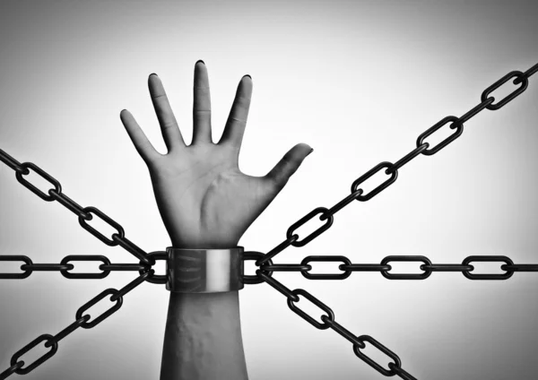 Shackled — Stock Photo, Image