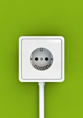 Electrical socket face clipart