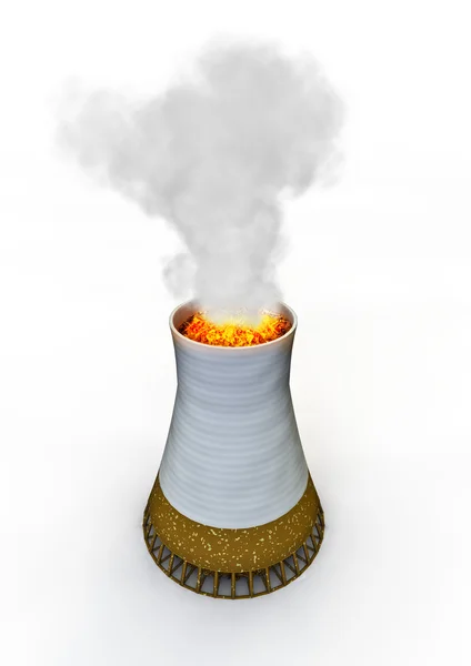 Cigaretta erőmű — Stock Fotó