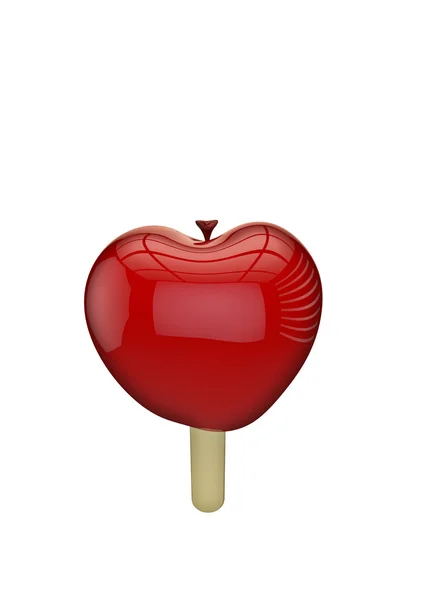 水果冰棒苹果 — 图库照片