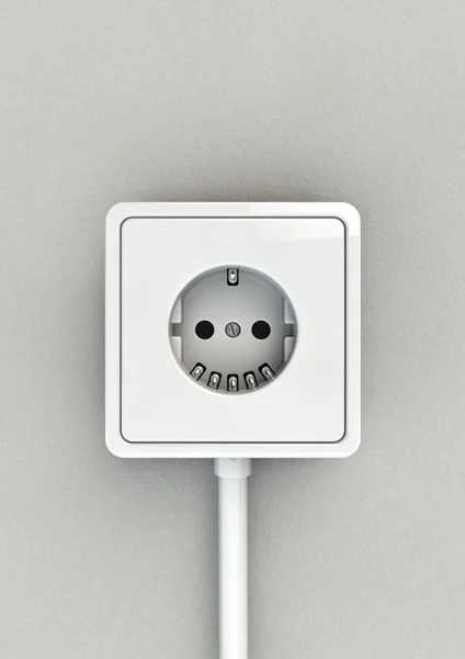 Electrical socket face — Stock Photo, Image