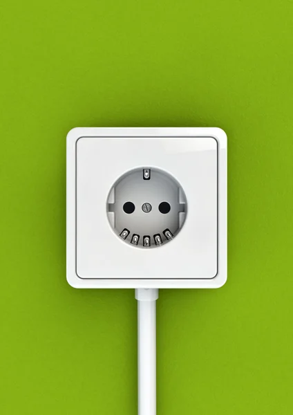 Electrical socket face — Stock Photo, Image