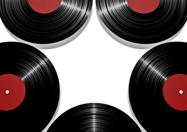 Vinylové hvězda — Stock fotografie