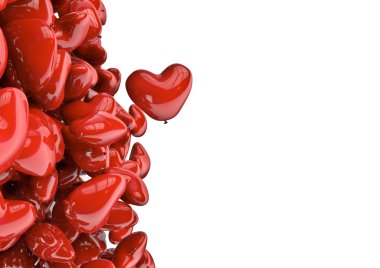 Heart balloons clipart