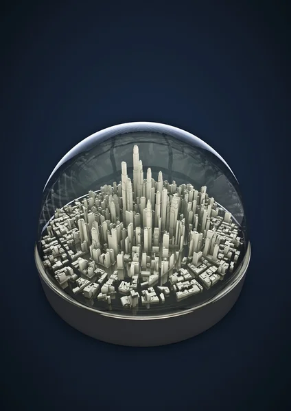 城市地球 — 图库照片