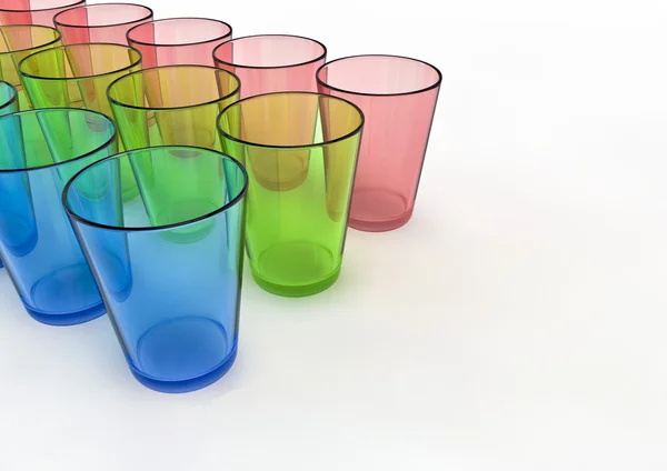 RGB glasses — Stock Photo, Image