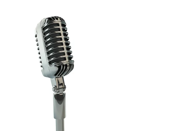 Mikrofon retro — Zdjęcie stockowe