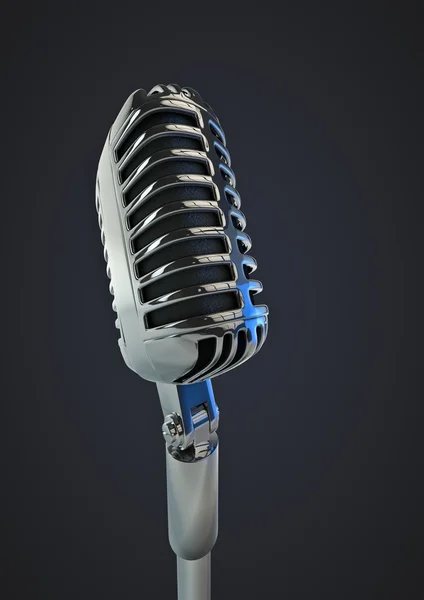 Microphone retro — Stock Photo, Image
