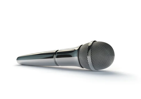 Mikrofon śpiewak — Zdjęcie stockowe