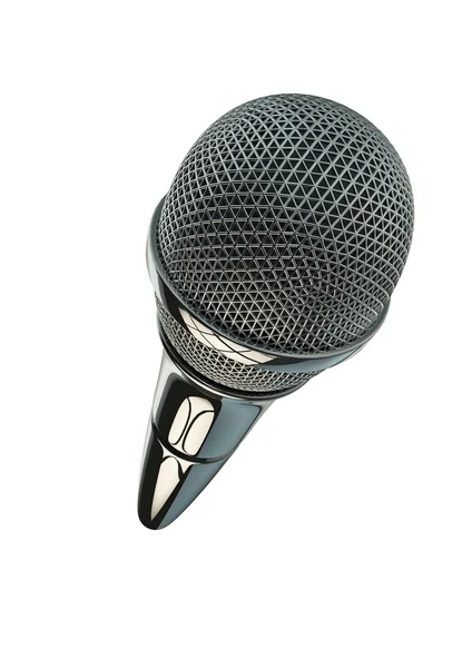 Певец микрофона — стоковое фото