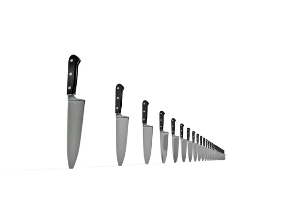 Chef knives — Stock Photo, Image