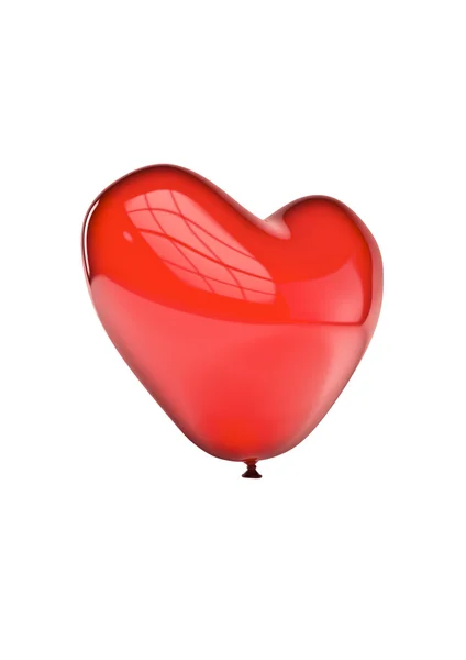 Hjärtat ballong — Stockfoto