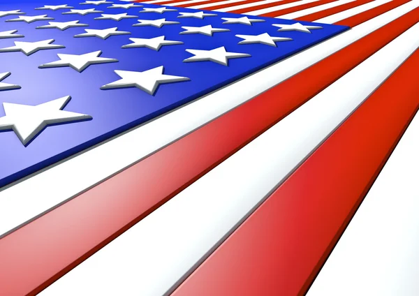 Americká vlajka koncept — Stock fotografie