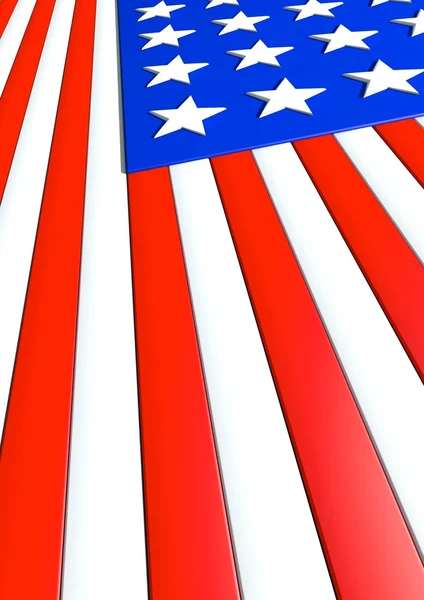 Conceito de bandeira americana — Fotografia de Stock
