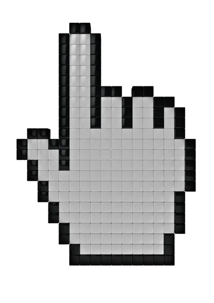 Cursor de mano — Foto de Stock