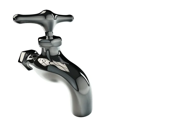 Chrome tap — Stock Photo, Image