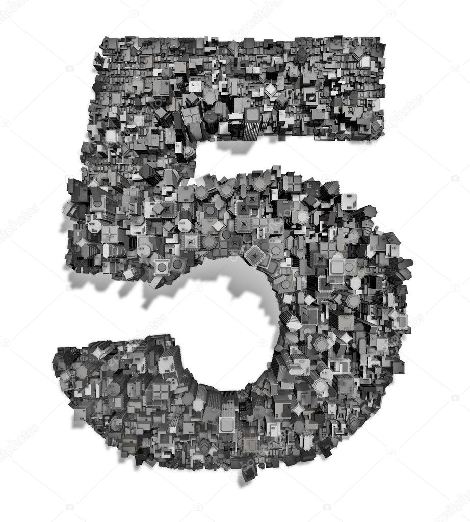 City alphabet number 5