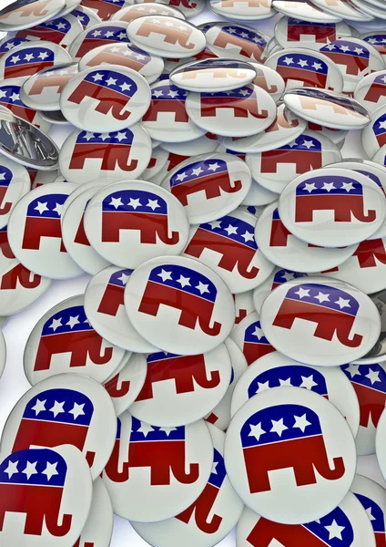 Stock image Republican badges