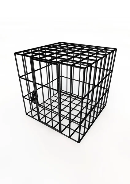 Empty cage — Stock Photo, Image